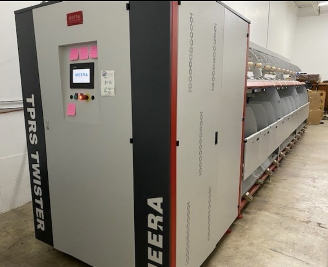 MERRA Twister & Winder, 2022 yr, S/Z twists in single operation.